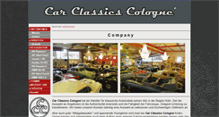 Desktop Screenshot of car-classics.de