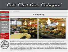 Tablet Screenshot of car-classics.de